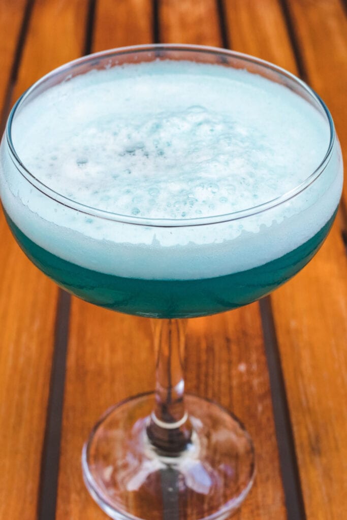 Vibrant Blue Baby Shower Punch