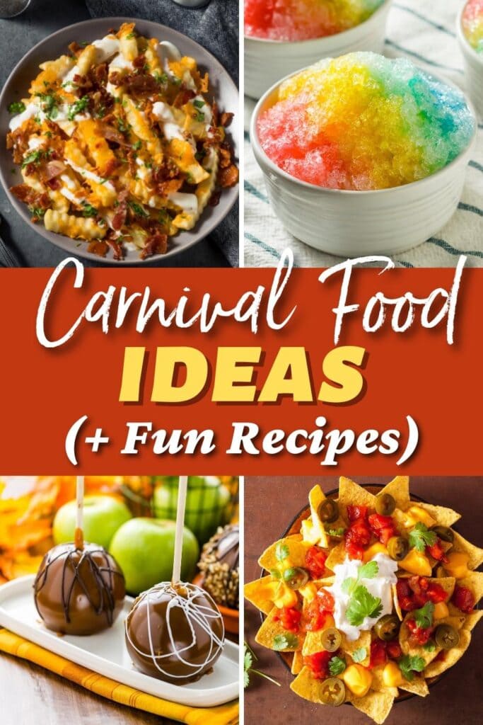 25 Best Carnival Food Ideas Fun Recipes Flame Burger