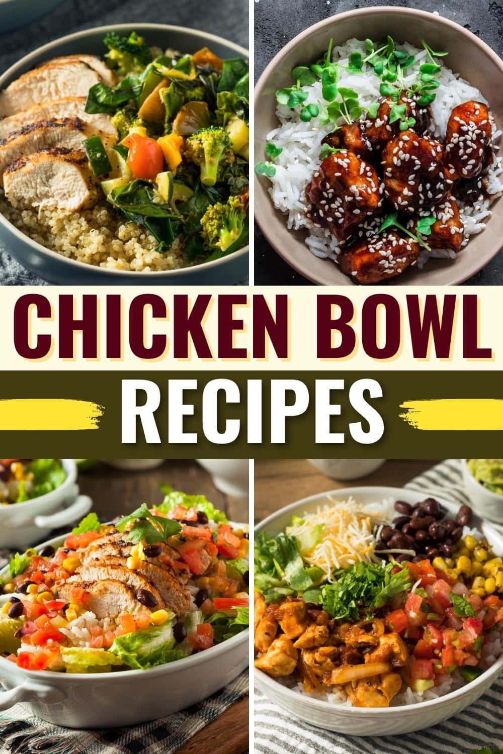 20 Healthy Chicken Bowl Recipes You Ll Love Insanely Good   Chicken Bowl Recipes 1 