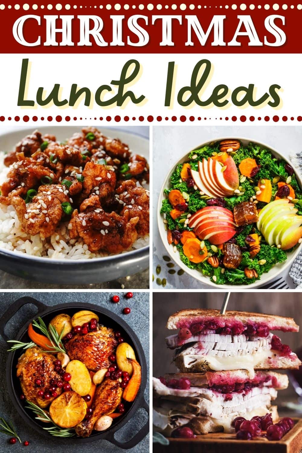 30 Easy Christmas Lunch Ideas Insanely Good