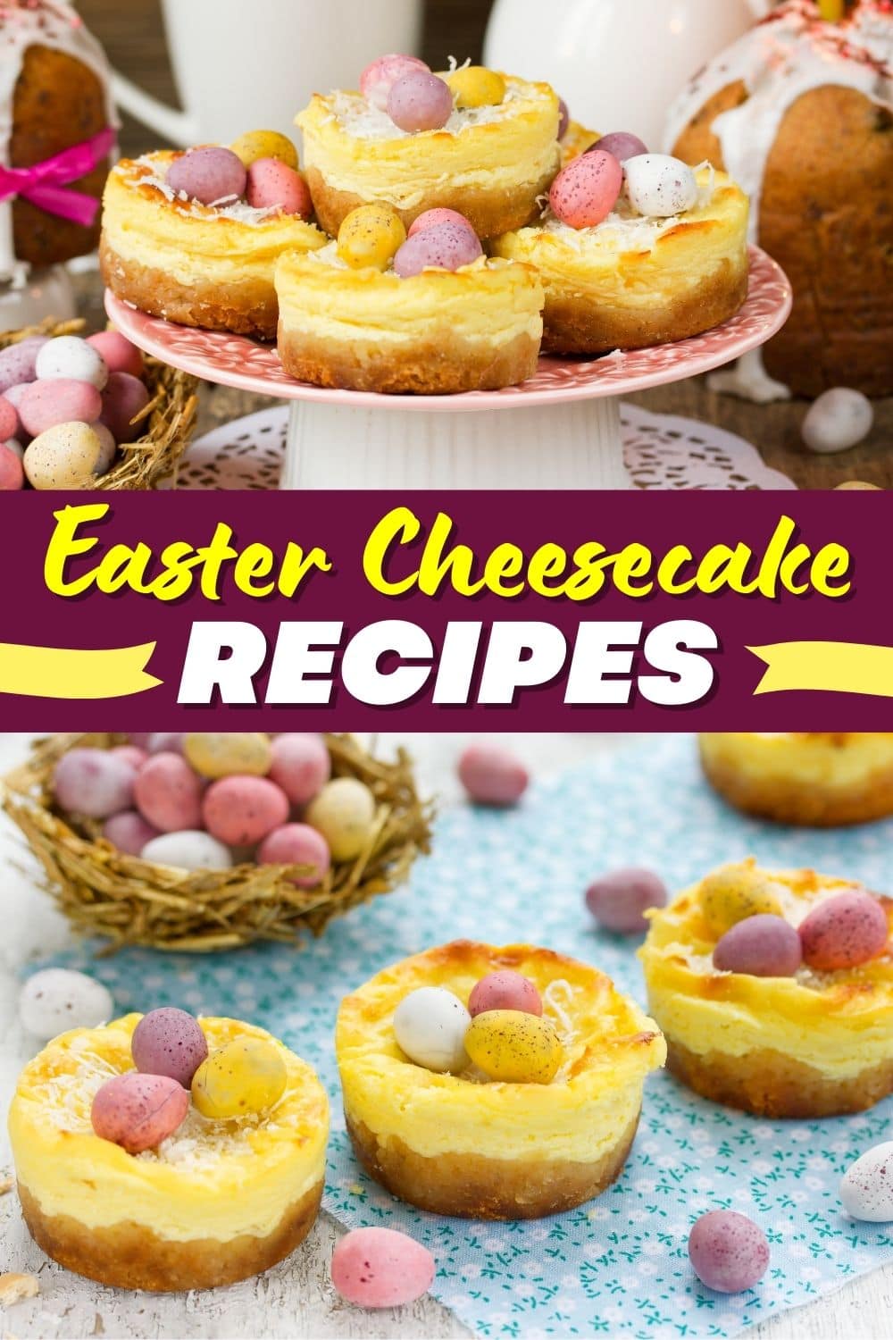 25 Eggcellent Easter Cheesecake Recipes - Insanely Good