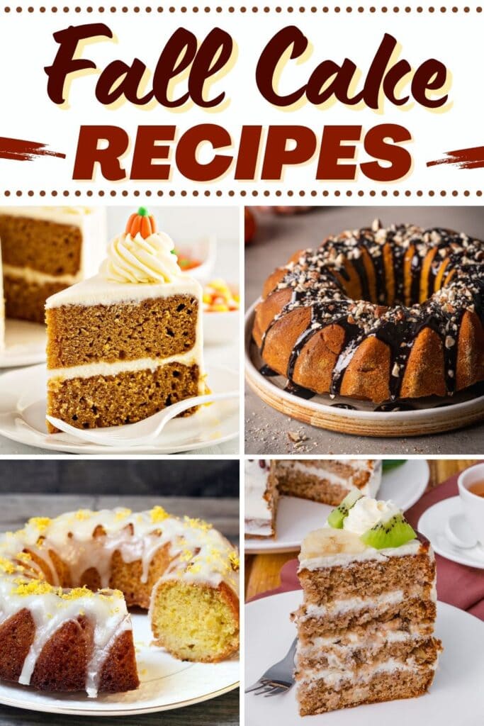 Fall Cake Recipes
