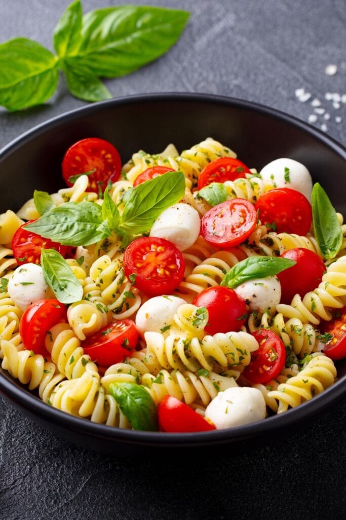 20 Fun Fusilli Pasta Recipes (Easy Dinners) - Fusilli Pasta with Tomatoes and Feta