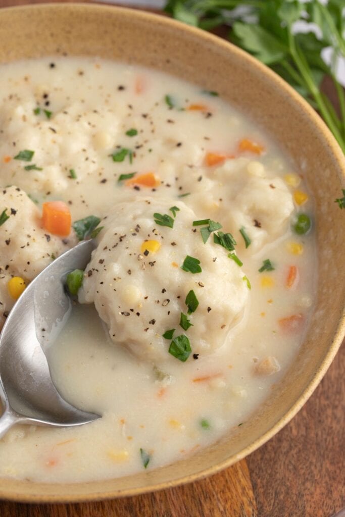 Hearty and Comforting Bisquick Dumpling Soup