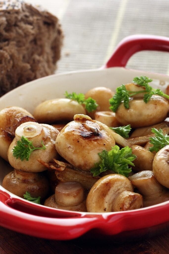 Homemade Garlic Butter Mushrooms