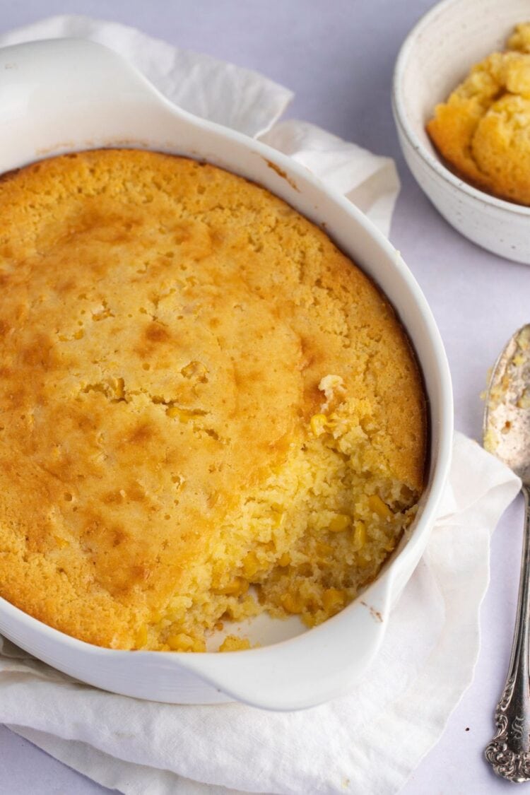 Jiffy Cornbread Casserole Insanely Good