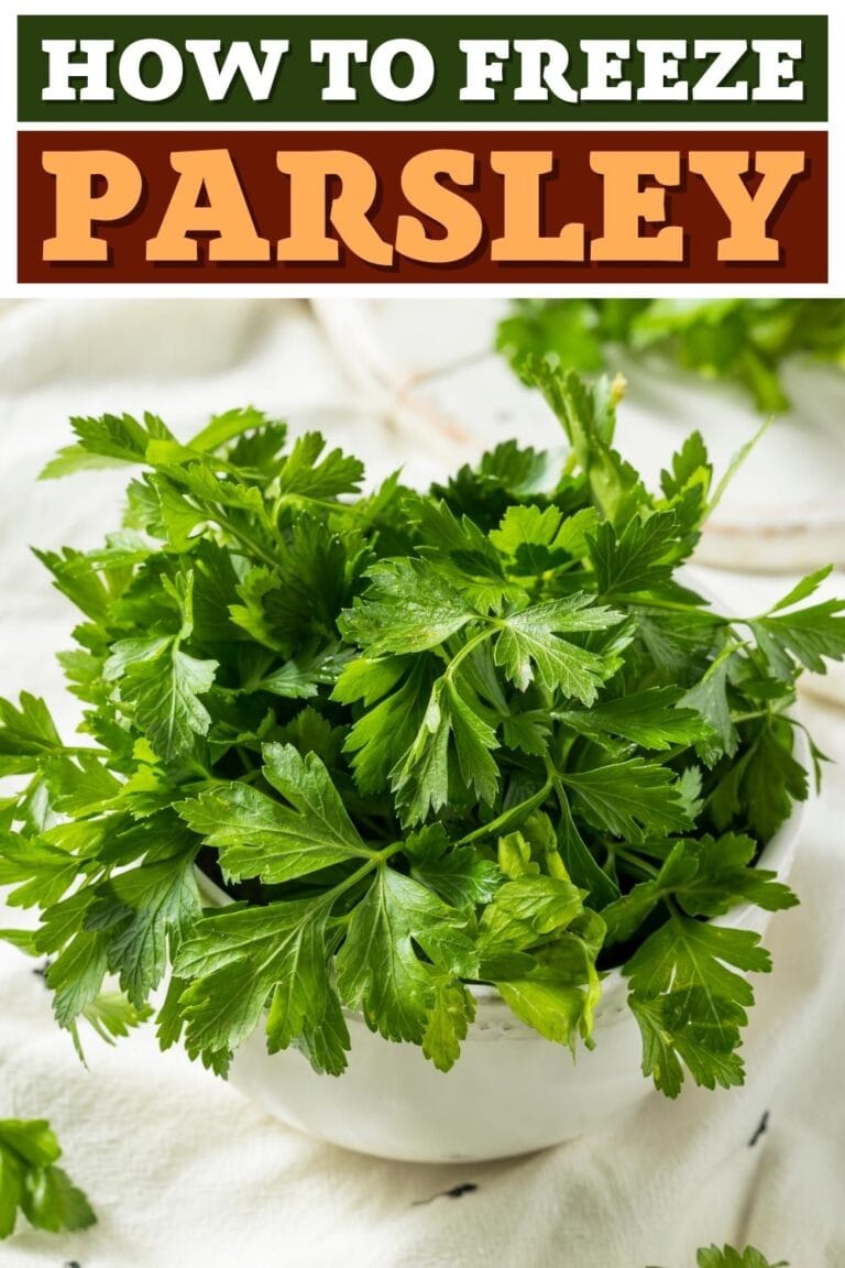 How to Freeze Parsley (+ 2 Ways to Preserve It) Insanely Good