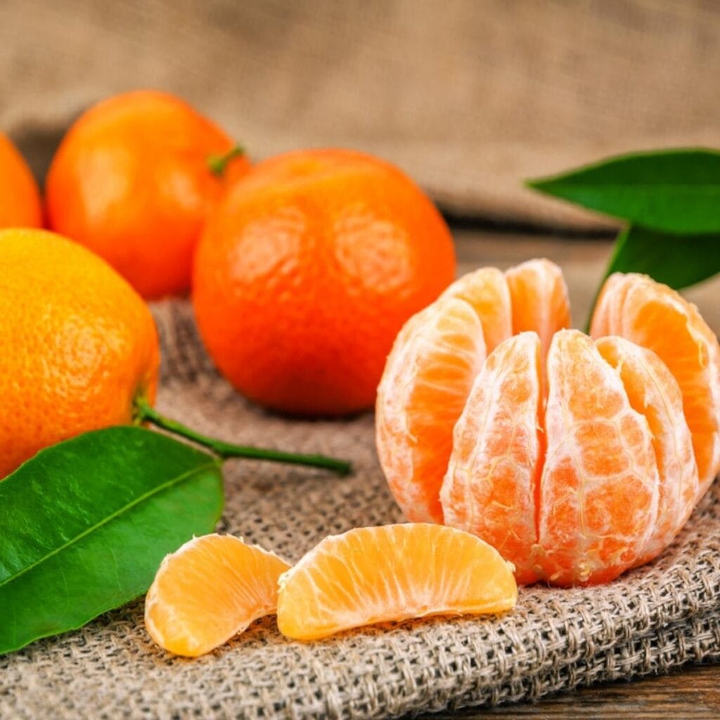 Peeled Fresh Mandarin Oranges