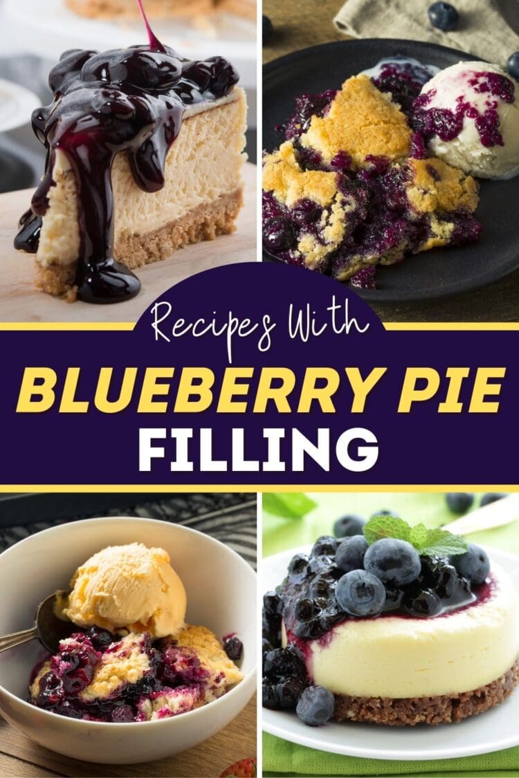 10 Easy Recipes With Blueberry Pie Filling Insanely Good