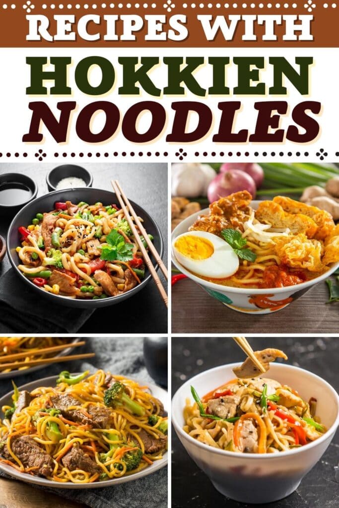 Recipes with Hokkien Noodles