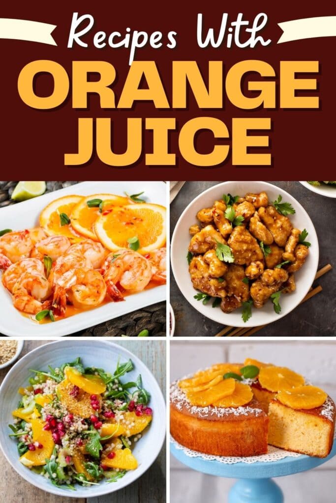 Recipes With Orange Juice