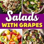 Salads with Grapes