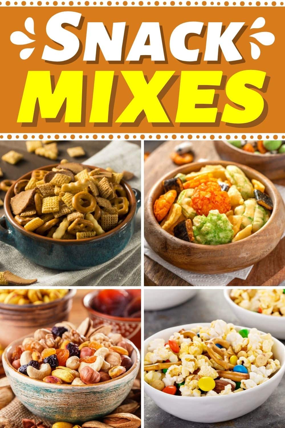 17 Best Snack Mixes to Munch On - Insanely Good