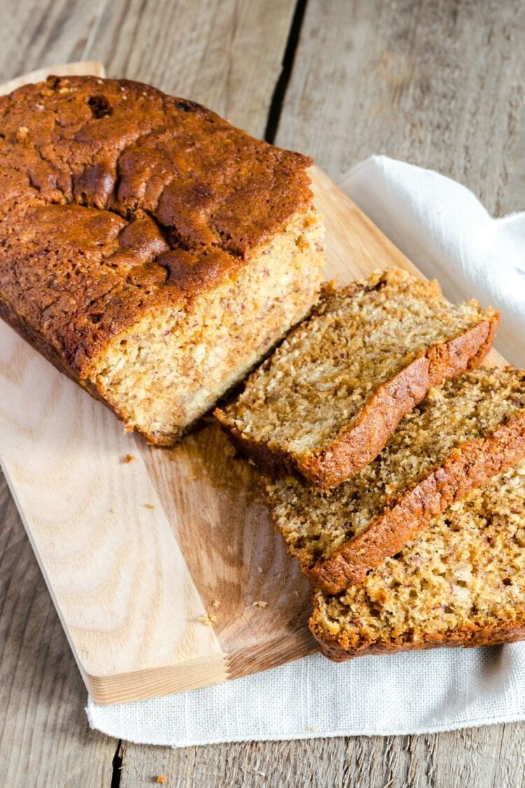Brown Butter Banana Bread Insanely Good