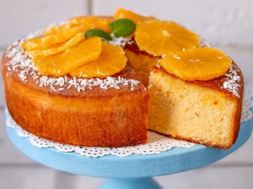 Gluten-Free Flourless Orange Almond Cake - Bake Play Smile