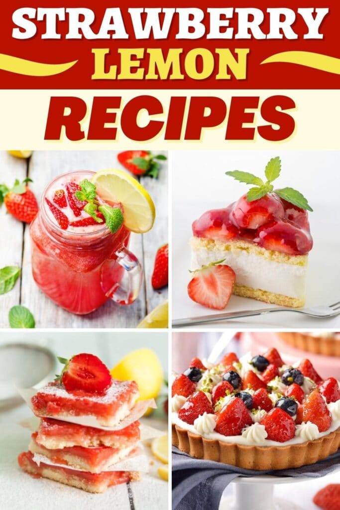 Strawberry Lemon Recipes