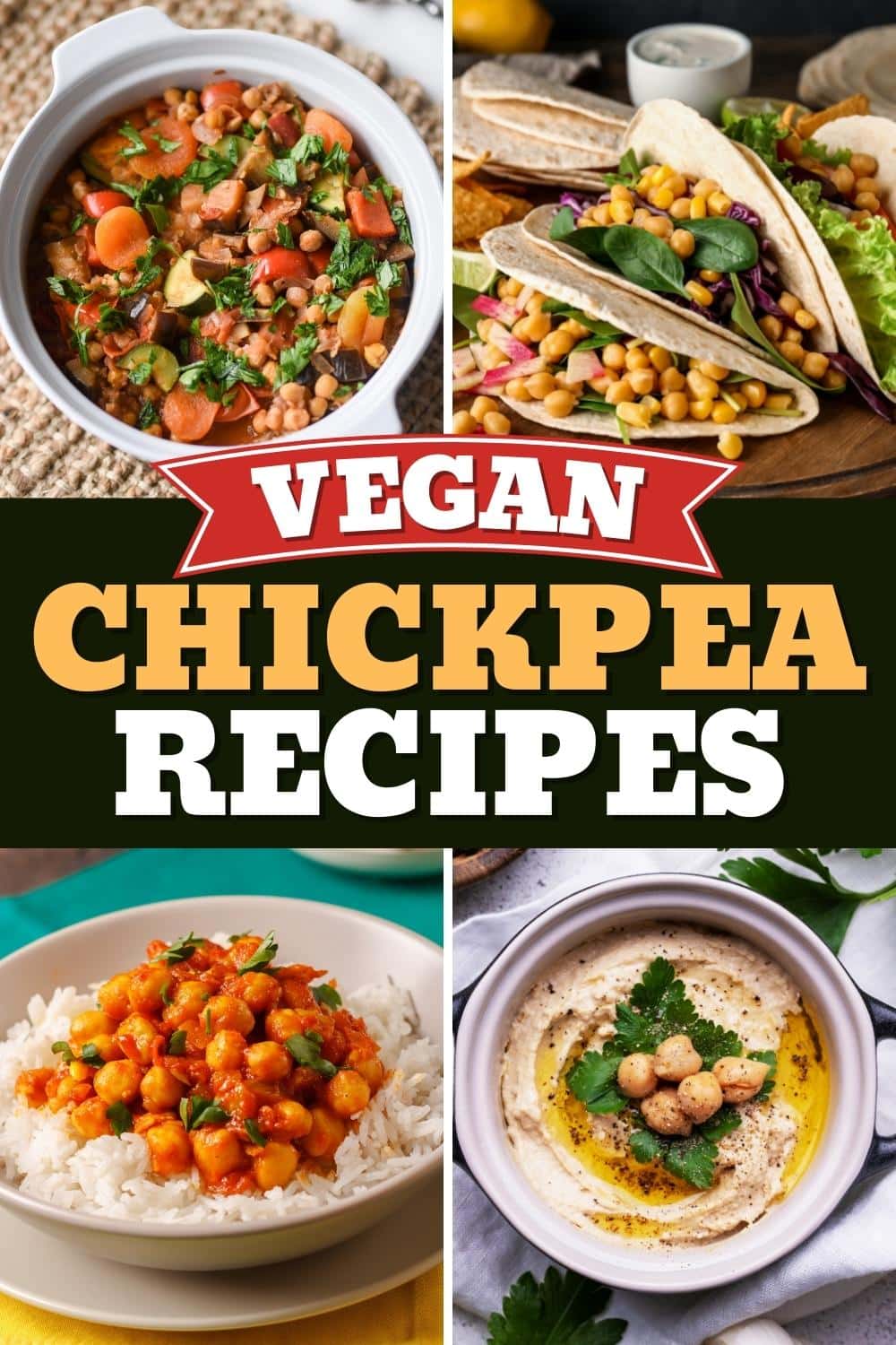 30 Vegan Chickpea Recipes (+ Easy Dinner Ideas) - Insanely Good