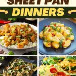 vegetarian sheet pan dinner
