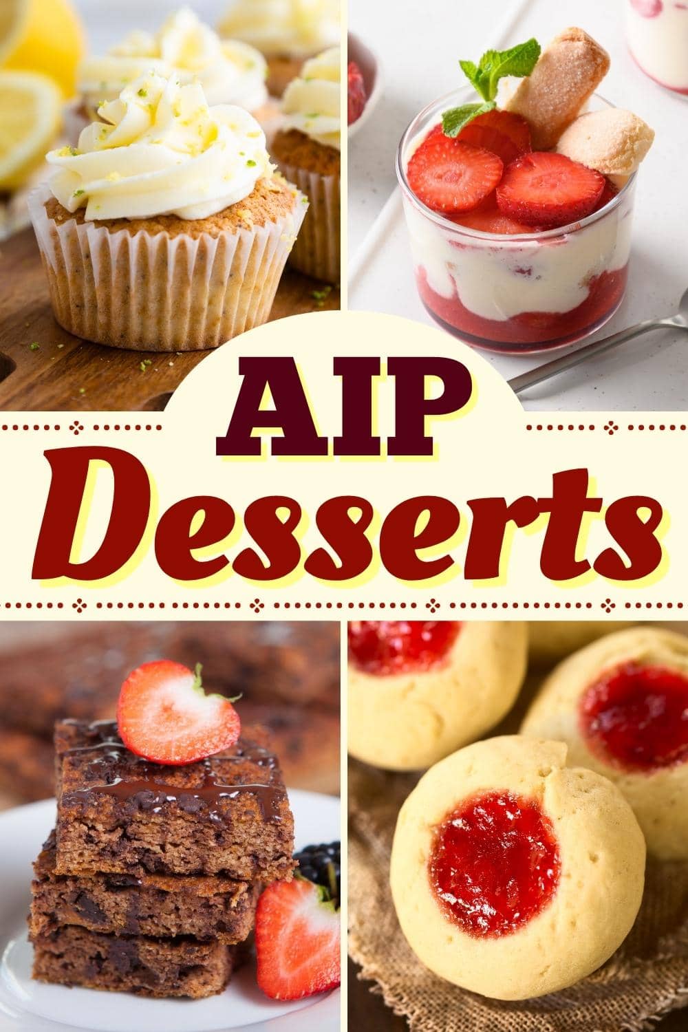 30 Easy AIP Desserts (GrainFree, DairyFree, NutFree, EggFree