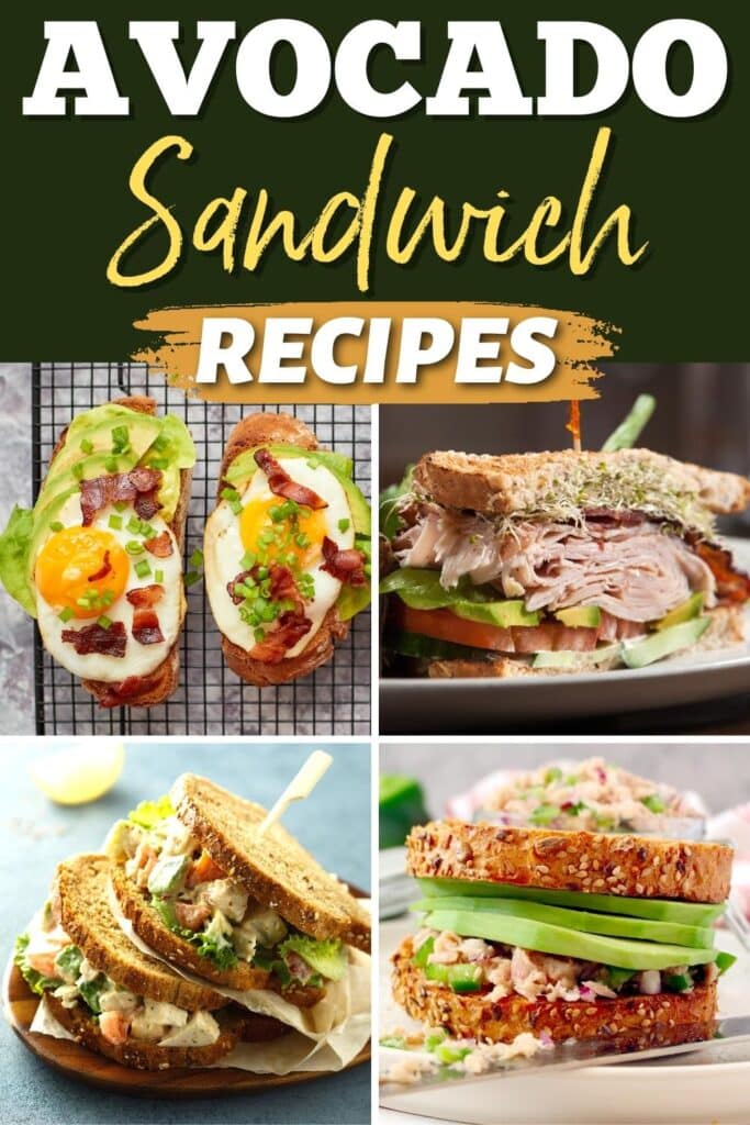 Avocado Sandwich Recipes