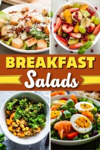 17 Breakfast Salads (+ Healthy Recipes) - Insanely Good