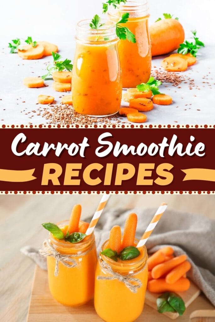Carrot Smoothie Recipes