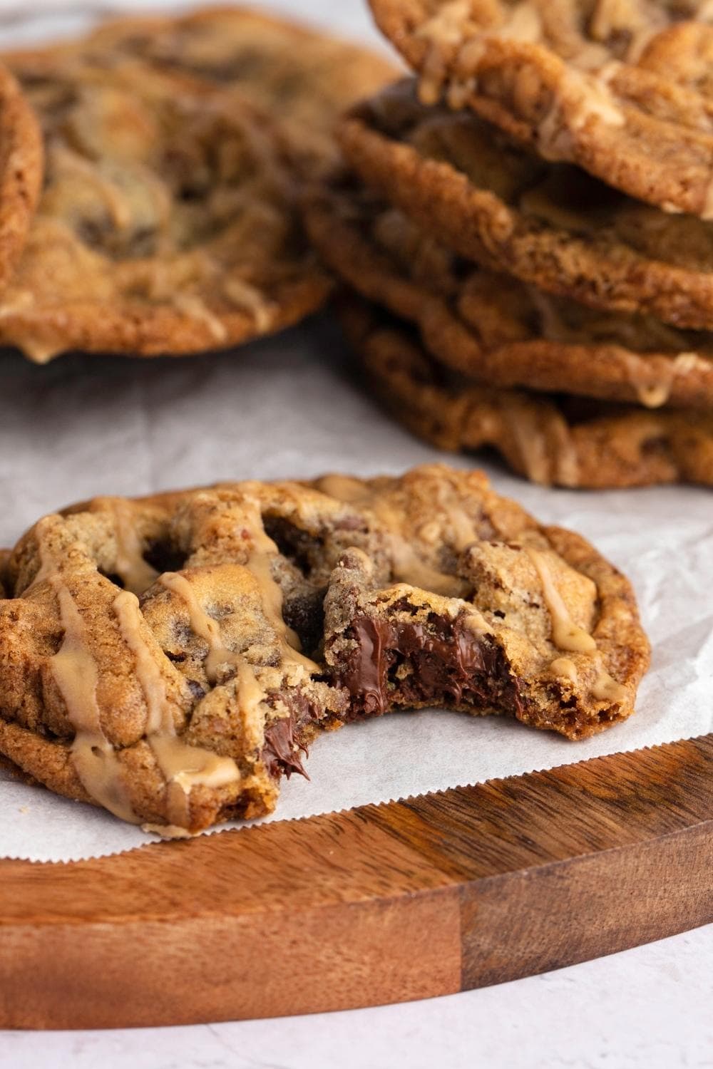 Chocolate Center Filled Coffee Cookies