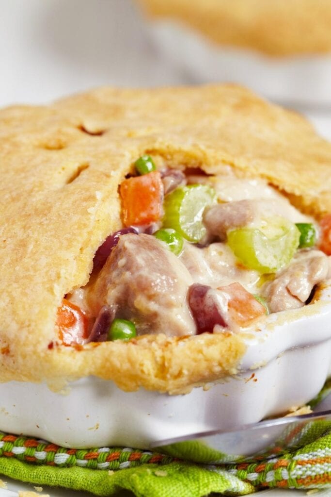 Homemade Pot Pie with Vegetables