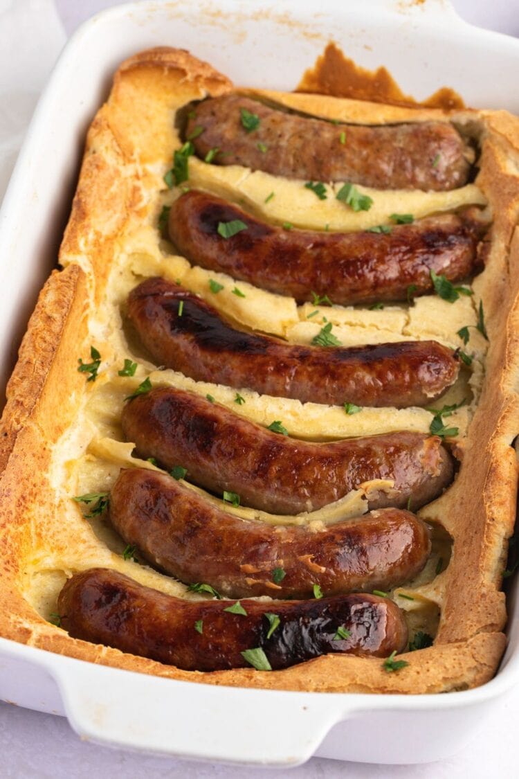 Toad in the Hole Recipe - Insanely Good