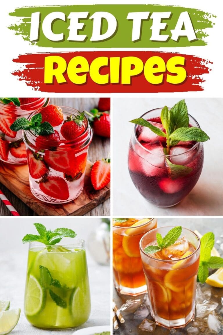 25 Refreshing Iced Tea Recipes for Summer - Insanely Good
