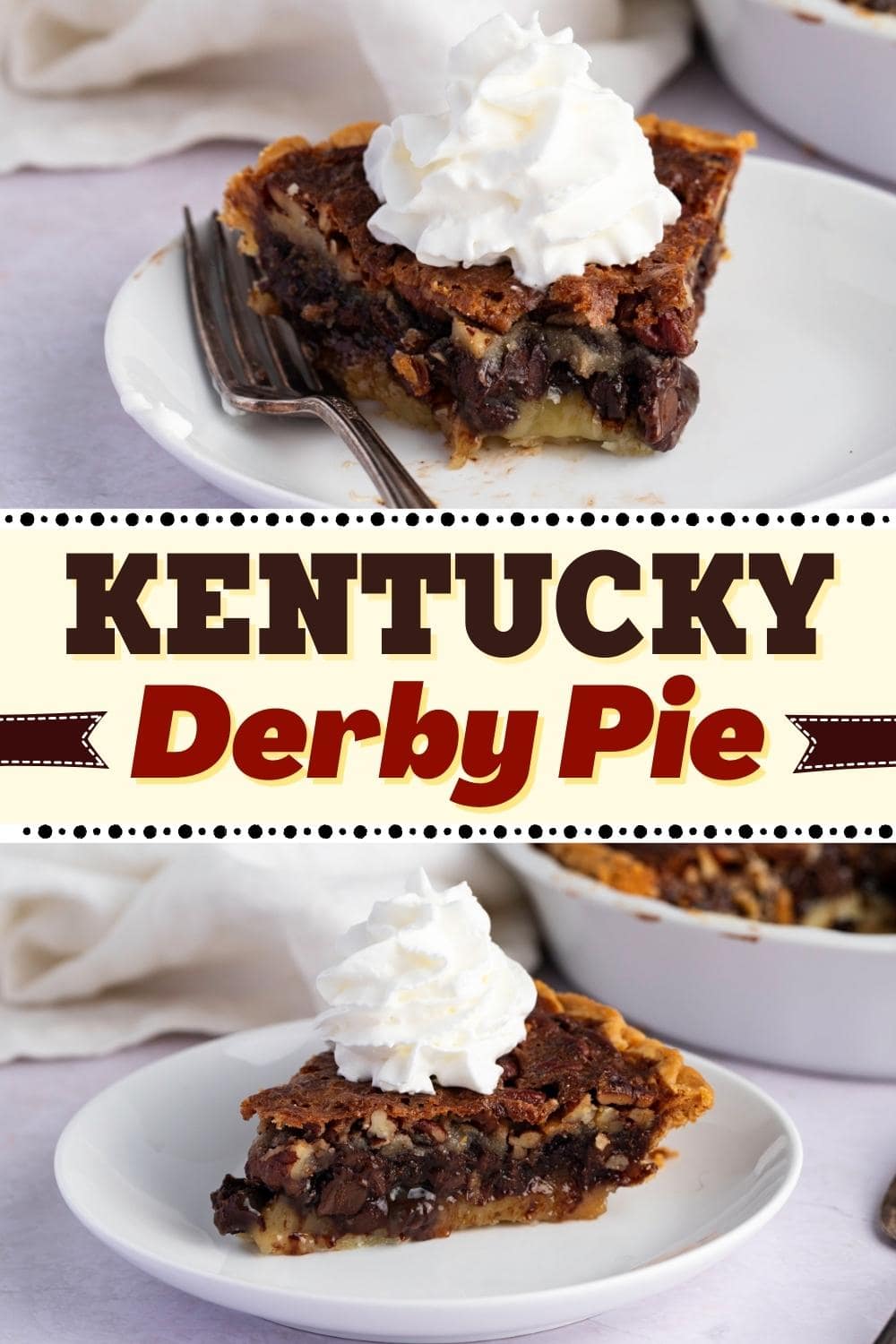 Kentucky Derby Pie (Authentic Recipe) - Insanely Good