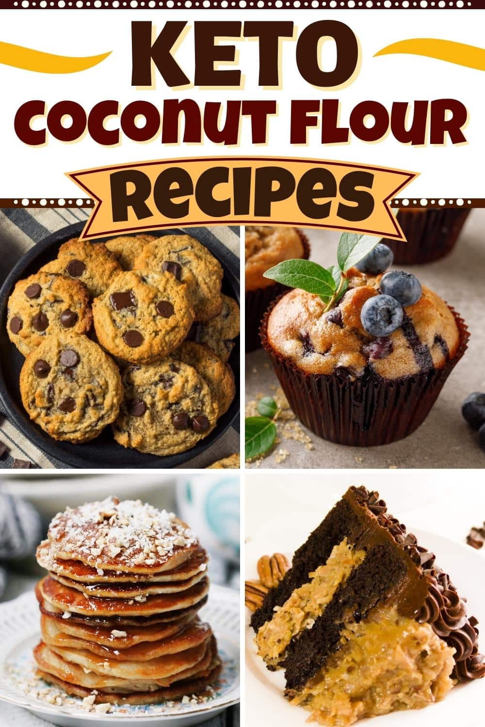 30 Keto Coconut Flour Recipes Best Low Carb Desserts And More Insanely Good