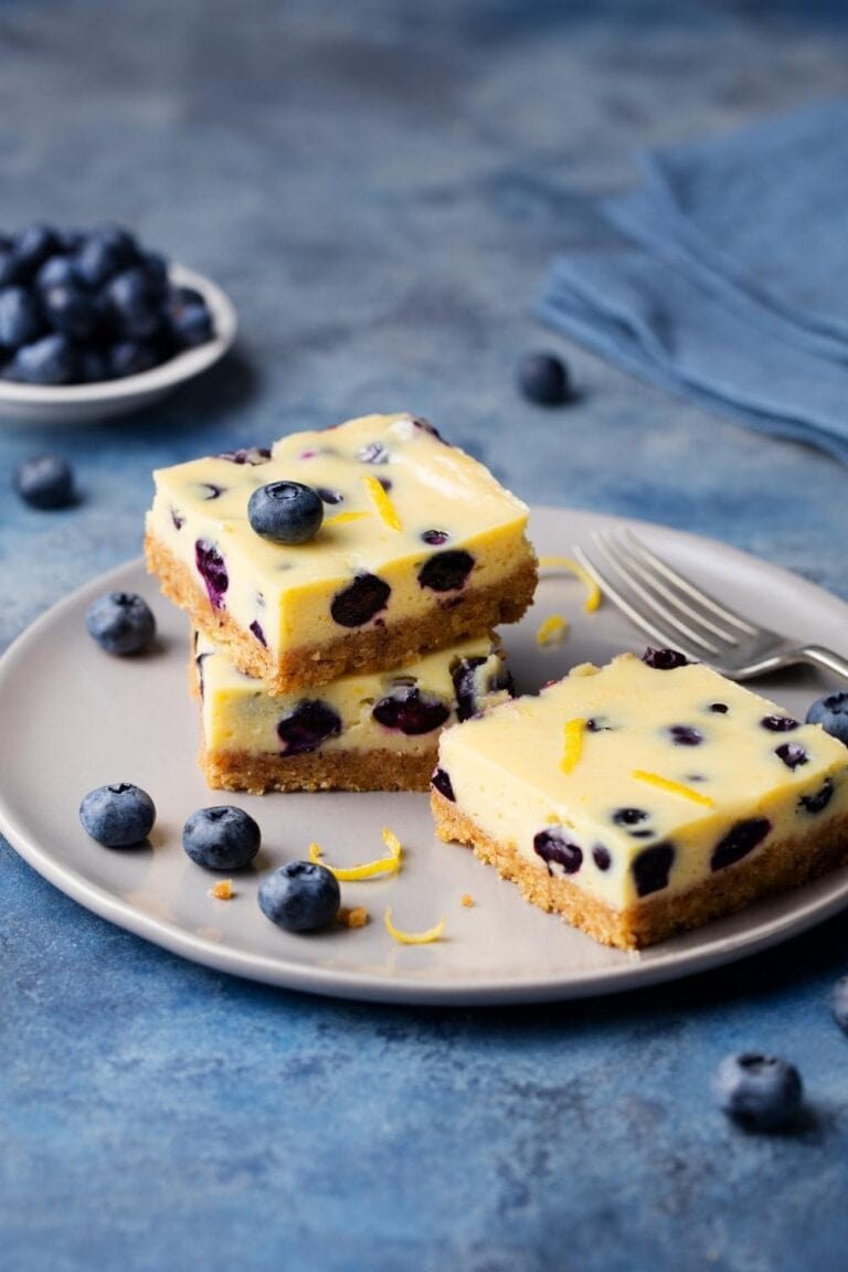 25 Best Lemon Blueberry Desserts for Summer - Insanely Good