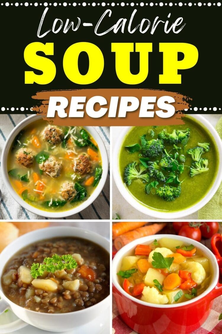 37 Healthy Low-Calorie Soup Recipes for Fall - Insanely Good