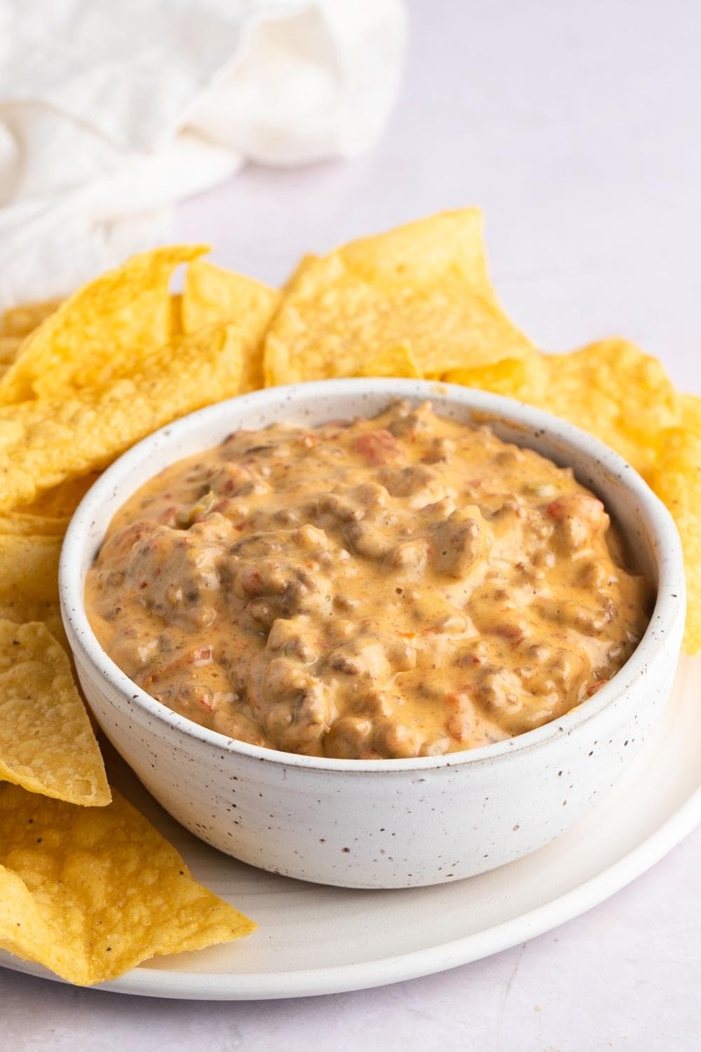 Meaty and Cheesy Rotel Dip