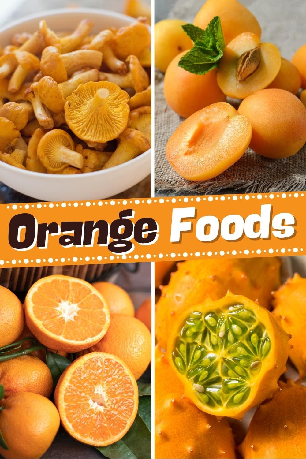 30 Orange Foods (Fruits, Vegetables, and More) - Insanely Good