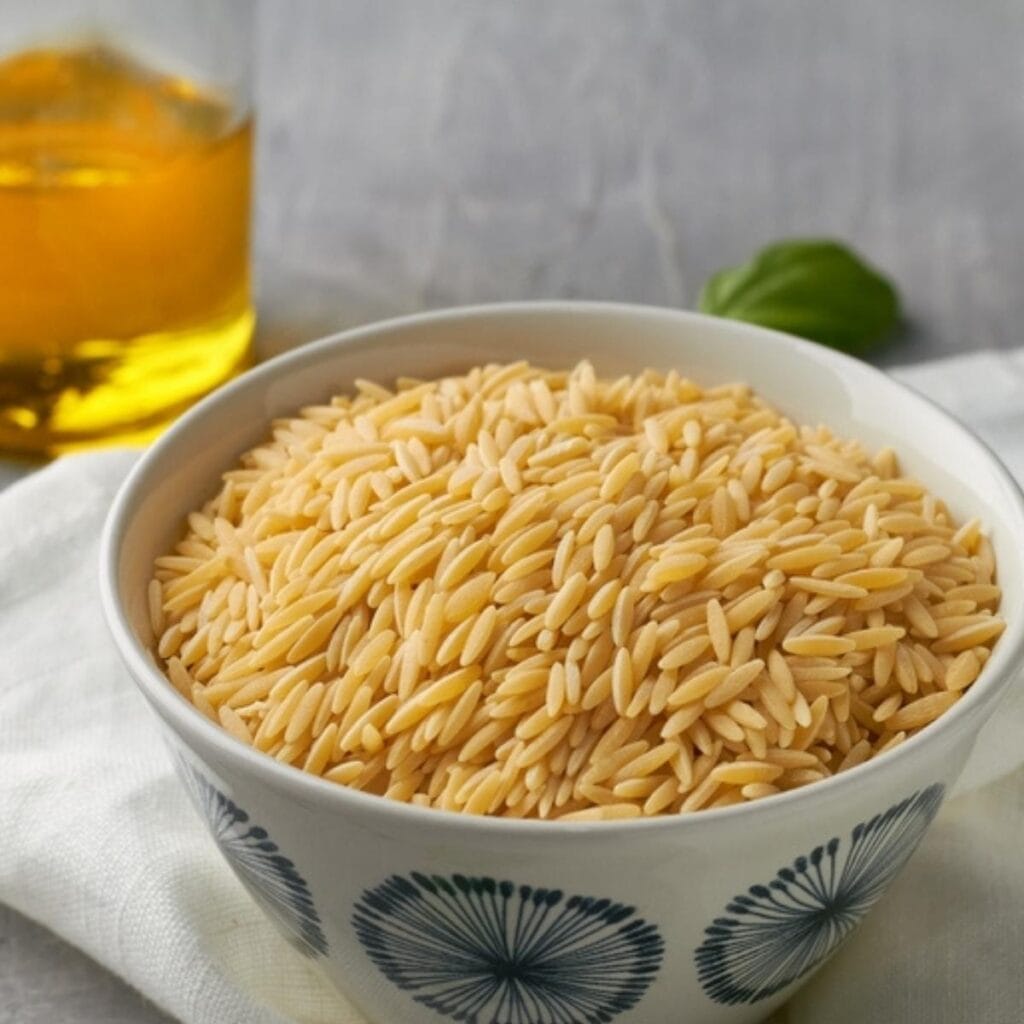 Orzo Pasta in a Bowl