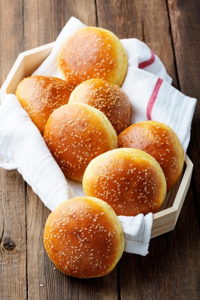 Potato Flour Bread Bun with Sesame Seeds