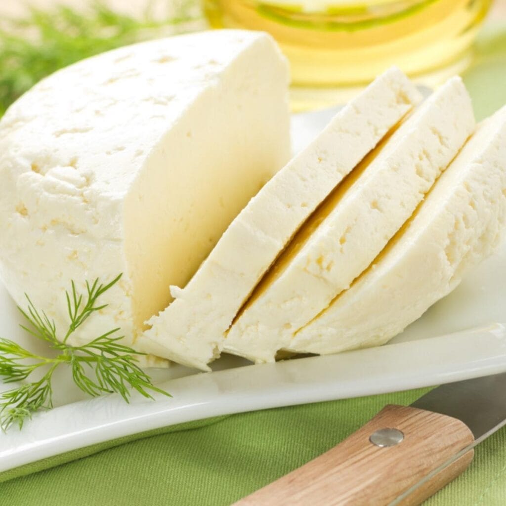 Thick Slices of Queso Fresco