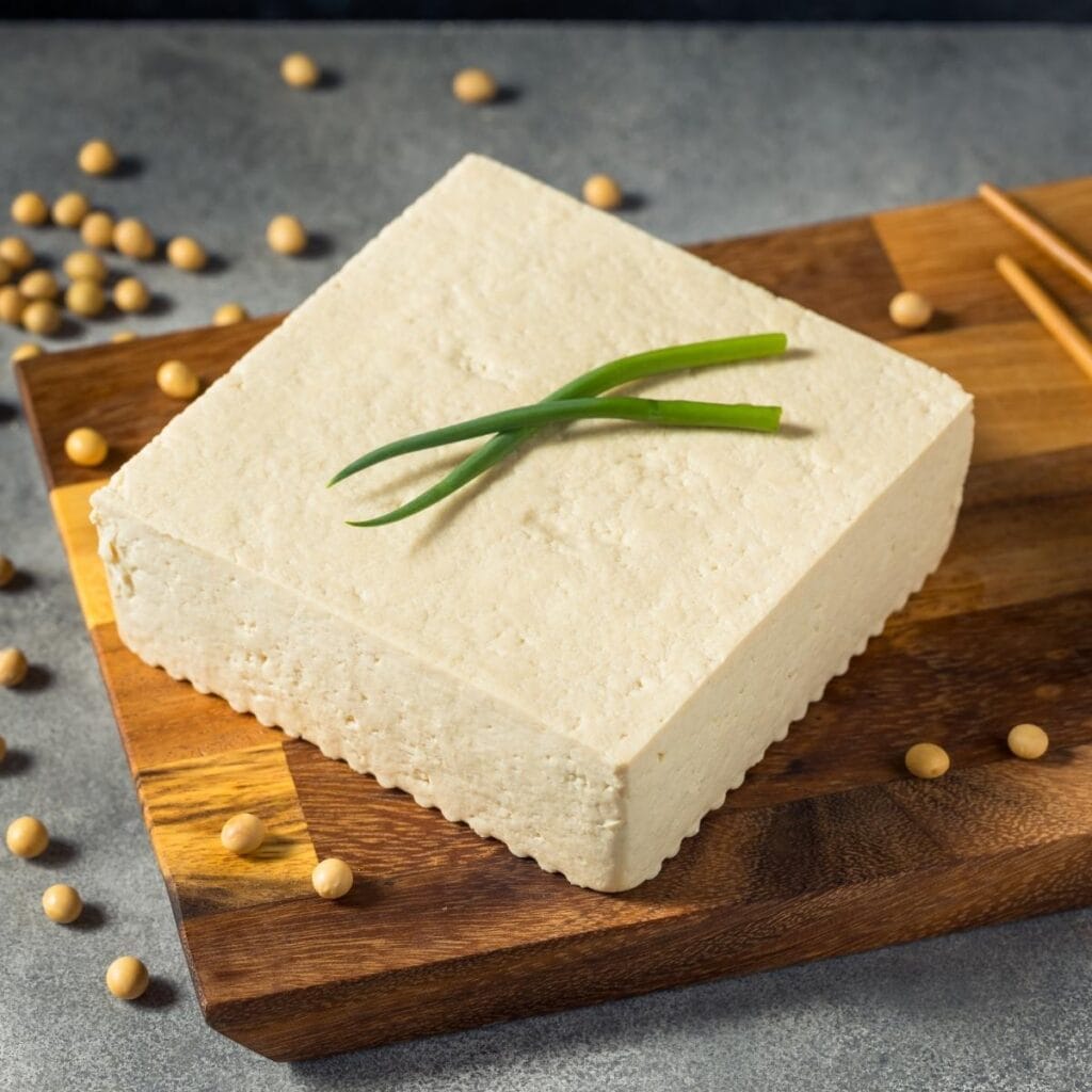 Tofu di soia biologico crudo