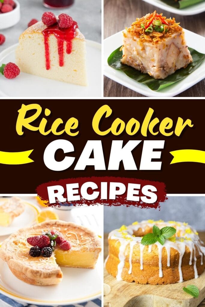 Rice Cooker Cake Recipes
