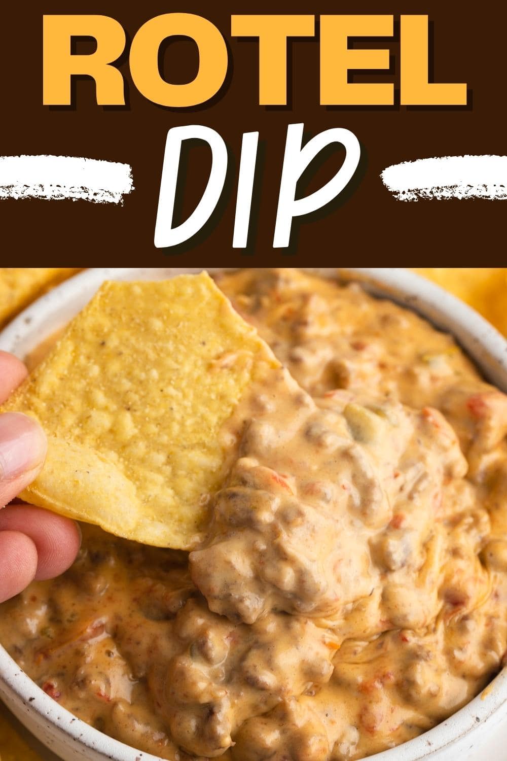 Rotel Dip Recipe (Just 3 Ingredients!) Insanely Good