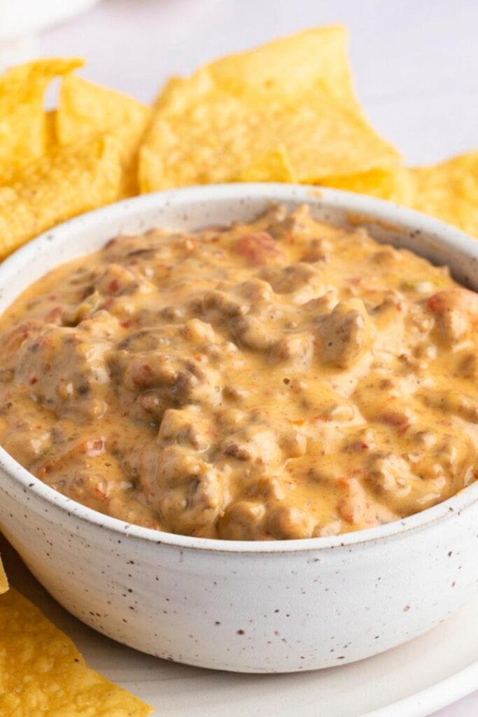 Chips and Rotel Dip
