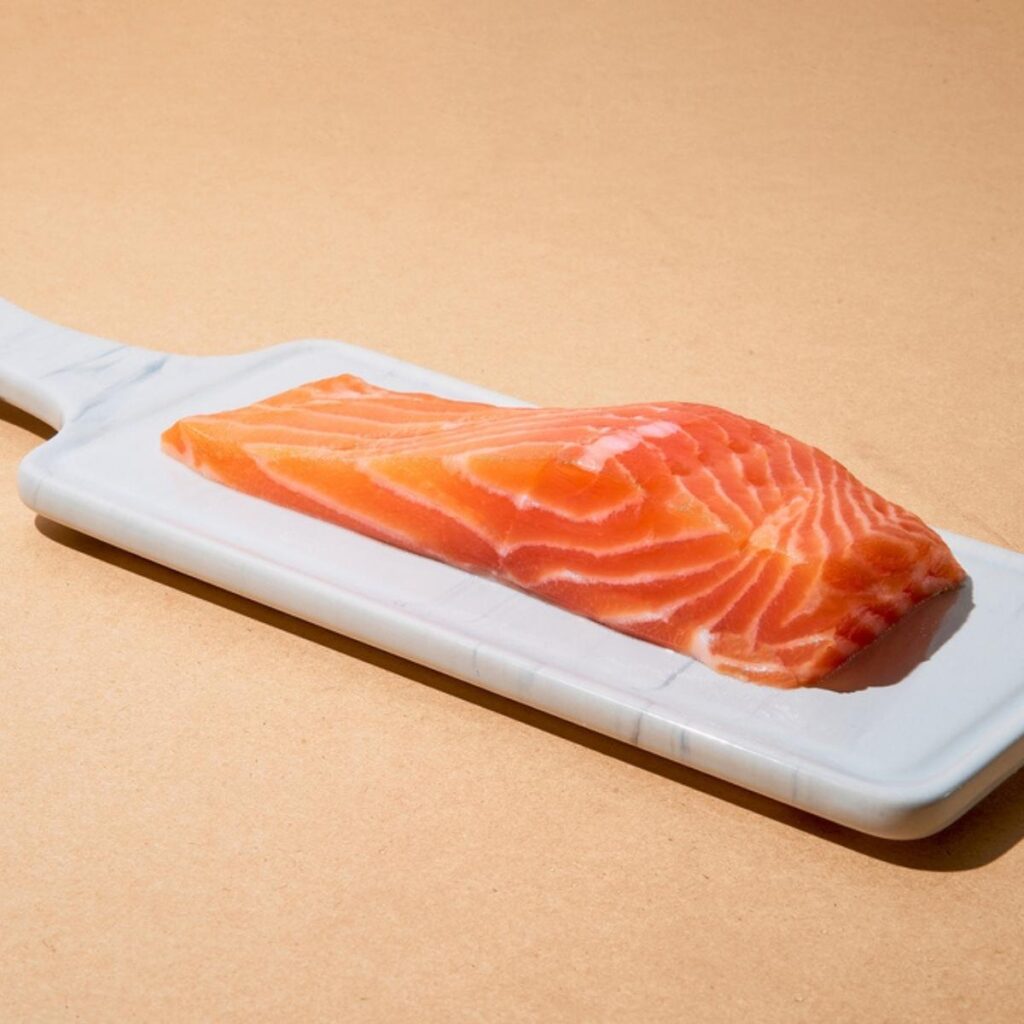 Slice of Fresh Salmon 