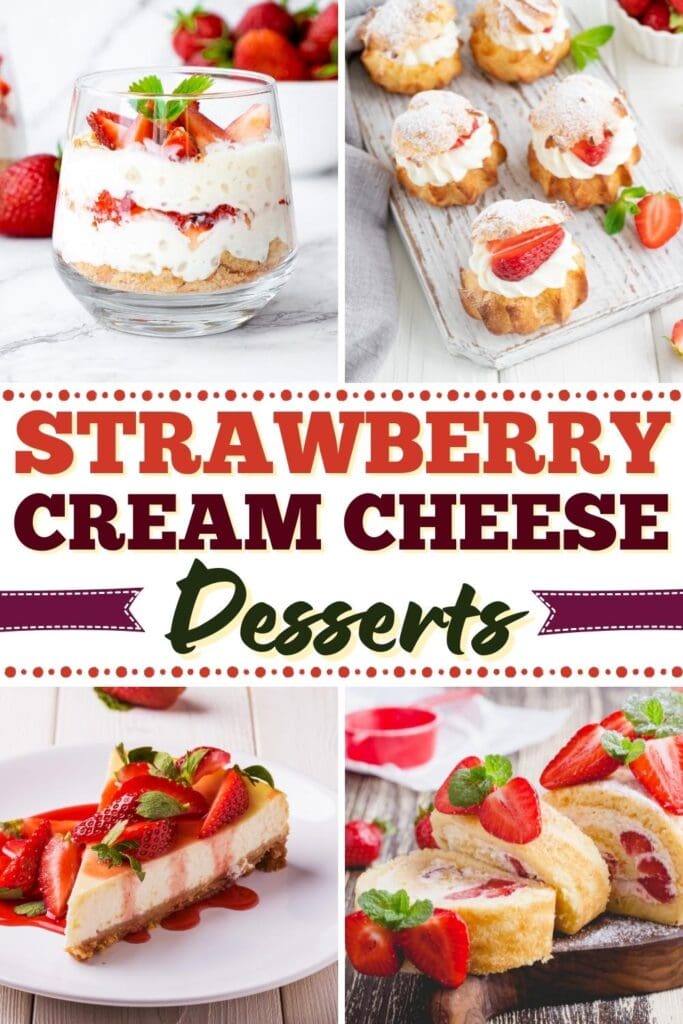 Strawberry Cream Cheese Desserts