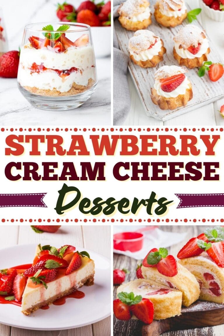 15 Best Strawberry Cream Cheese Desserts Insanely Good