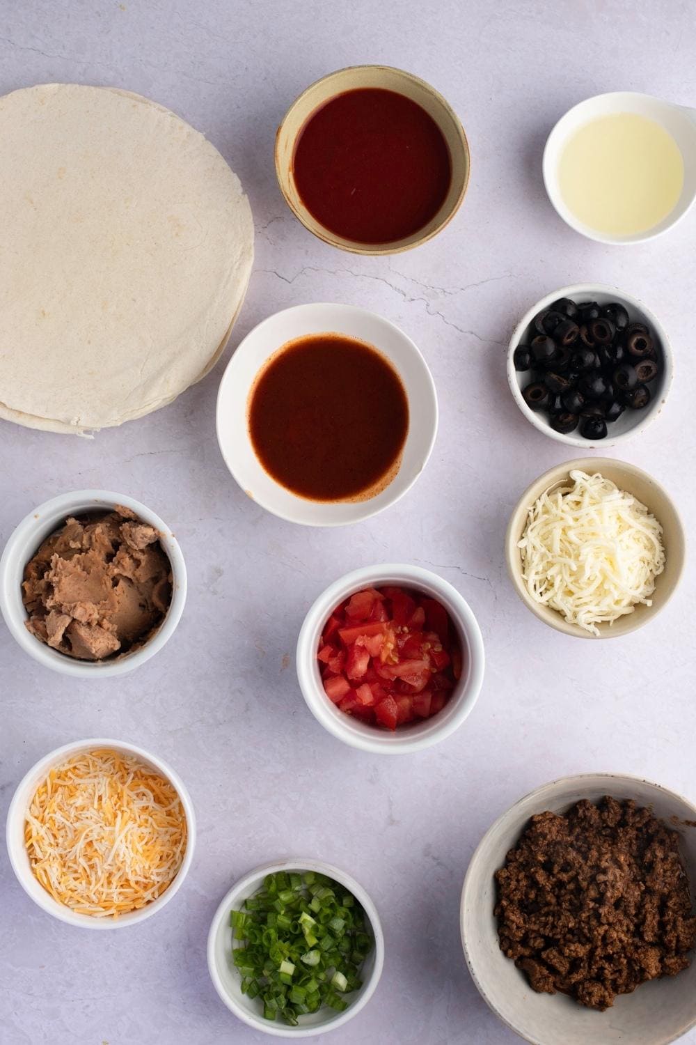 Taco Bell Mexican Pizza Ingredients