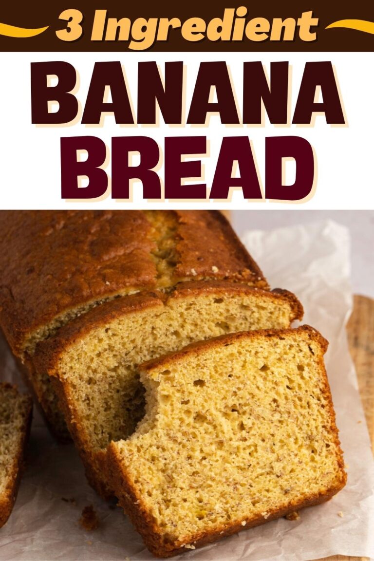 3-Ingredient Banana Bread (Easy Recipe) - Insanely Good