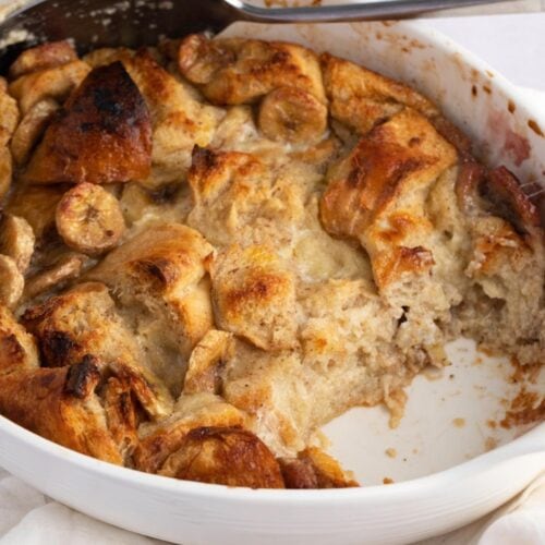 Banana Bread Pudding (Simple Recipe) - Insanely Good