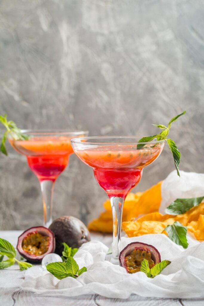 Boozy Grapefruit Passoa Cocktail